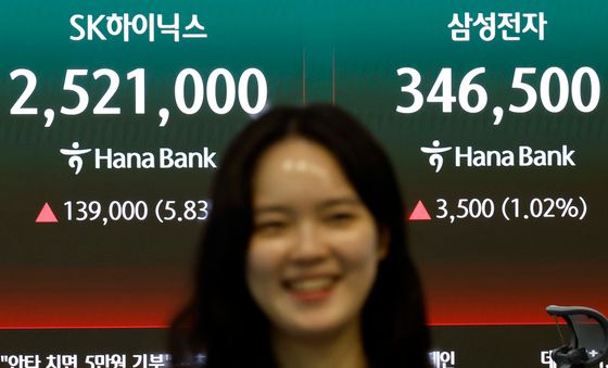 반도체 전성시대 만난 SK-삼성, 주가도 고공행진 중