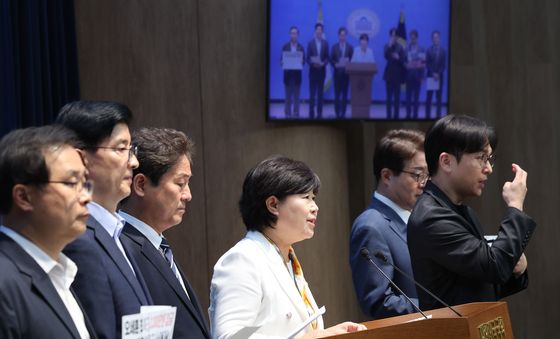 서영교 의원, 오세훈 특검 구형 관련 기자회견
