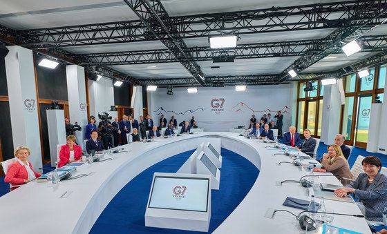G7 정상회의 참석한 이재명 대통령
