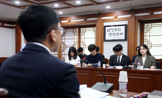 전국 대학총학, 중앙선관위 항의 방문