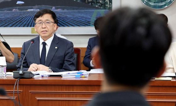 대학생들 만난 강동완 사무총장 직무대리
