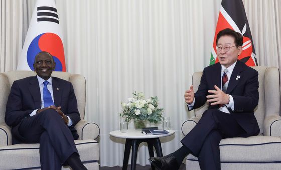 이재명 대통령 '한·케냐 양자회담'