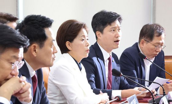 최고위 발언하는 우재준