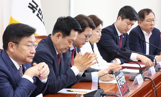 '우재준의 장동혁 사퇴론·정점식 경고' 국민의힘 최고위