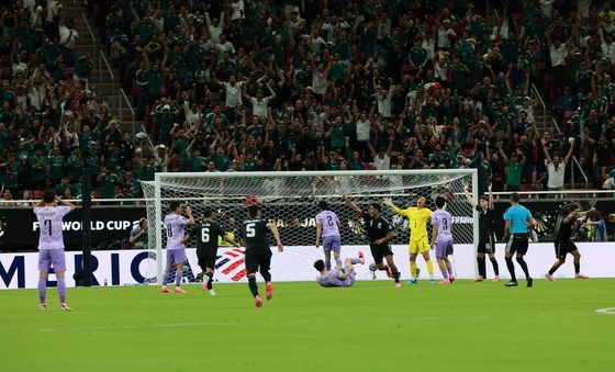 루이스 로모 선제골, 멕시코전 후반전 0-1