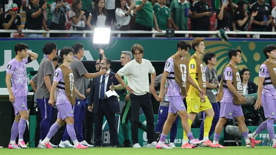 멕시코전 0-1 석패에 아쉬운 홍명보 감독
