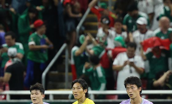 '김승규 치명적 실수' 홍명보호, 개최국 멕시코에 0-1 패배
