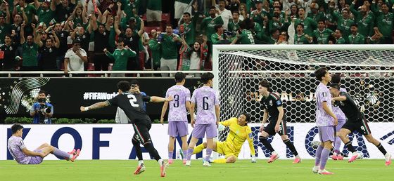 '김승규 치명적 실수' 홍명보호, 개최국 멕시코에 0-1 패배