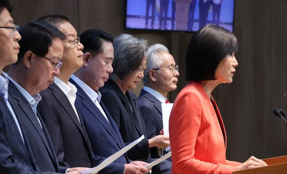 野 원외당협위원장들 '선관위 특검하라'