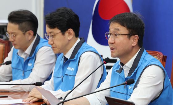 한병도 원내대표, 원내대책회의 모두발언