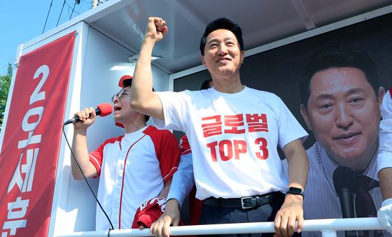 바로 일할 수 있는 인물 강조한 오세훈 후보