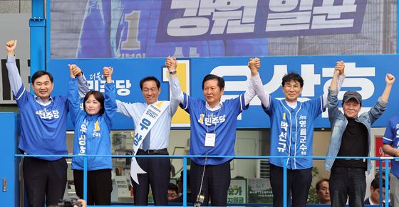 강원 영월 찾은 정청래 대표