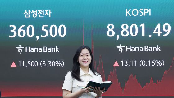 36만전자에 코스피 사상 최고치 경신