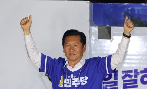 정원오 지원유세 나선 정청래 대표