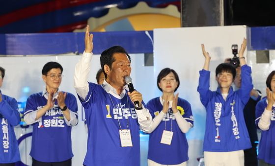 정원오 지지 호소하는 정청래 대표