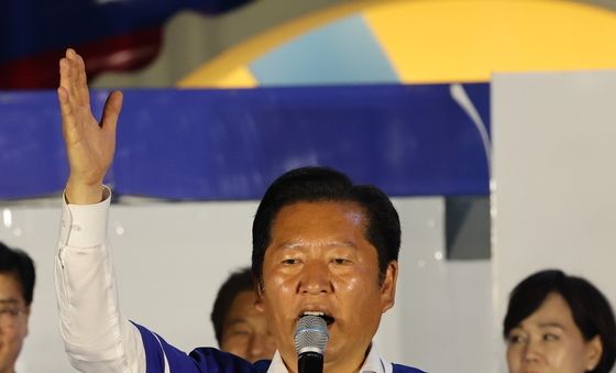 정청래, 정원오 후보 지원사격
