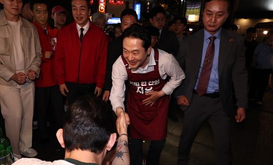 종로 찾은 장동혁 대표