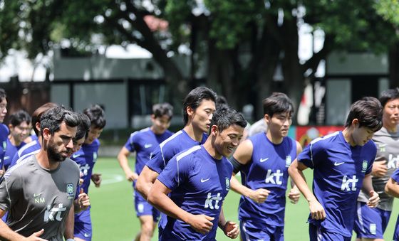 분위기 좋은 대한민국 축구대표팀