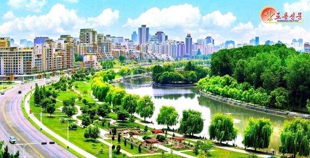 北, 하천 주변 조경 정비로 경관 개선