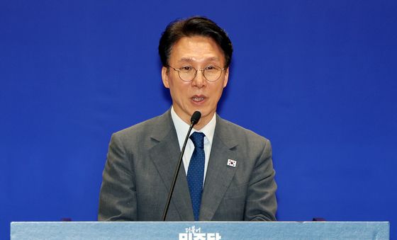 축사하는 김민석 국무총리