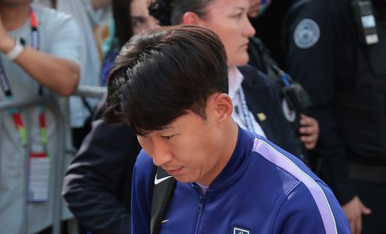 몬테레이 도착한 손흥민