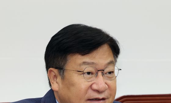 정점식 원내대표, 최고위 모두발언