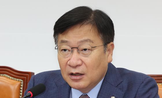 정점식 원내대표, 최고위 모두발언