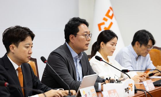 발언하는 천하람 원내대표