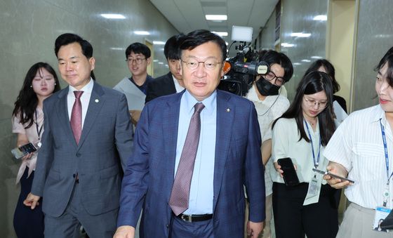 원내대표 회동 마친 정점식