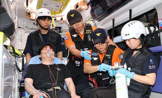 119 구급차량서 실습