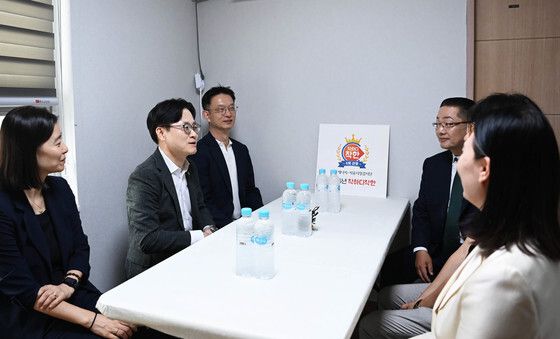 1호 착하디착한 주유소 현장방문한 김정관 장관