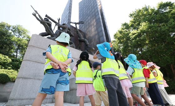 '군인아저씨 감사합니다'