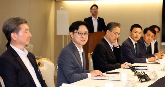 한미전략투자사업관리위원회 발언하는 김정관 장관