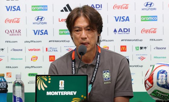 남아공전 각오 밝히는 홍명보 감독