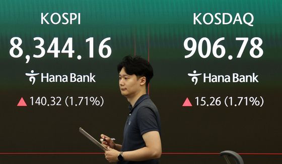 상승 출발하는 코스피·코스닥