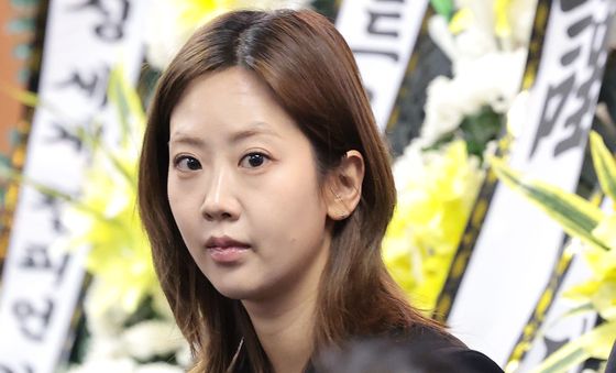 강혜연, 고(故) 옥희 영결식 참석