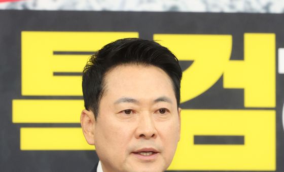 6일만에 퇴원 후 기자회견 하는 장동혁 대표