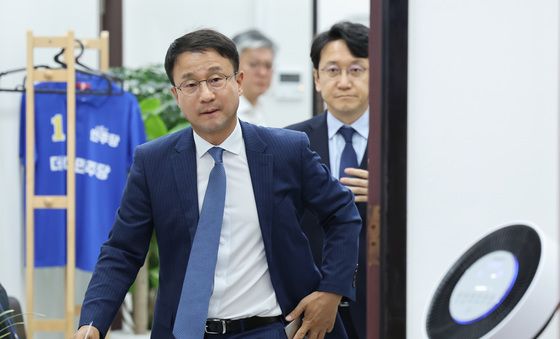 긴급 기자회견 연 한병도 원내대표