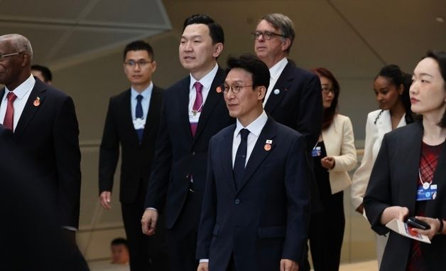 2026 하계 다보스포럼 참석한 김민석 국무총리