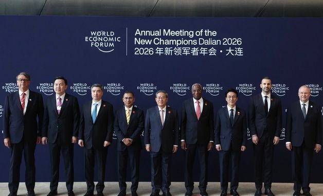 2026 하계 다보스포럼 참석한 김민석 국무총리