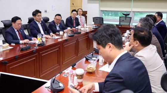 국민의힘 '대안과 미래' 조찬모임