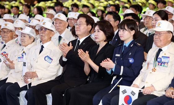 6·25 전쟁 제76주년 기념식 참석한 이재명 대통령