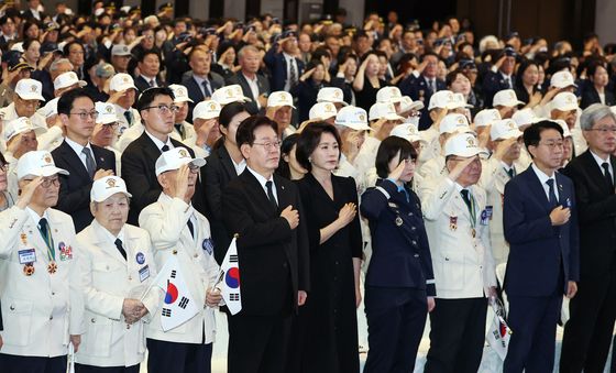 이재명 대통령,  6·25 전쟁 제76주년 기념식