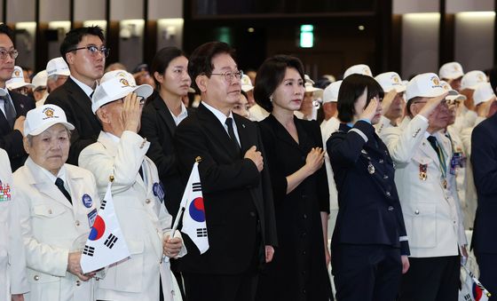 이재명 대통령,  6·25 전쟁 제76주년 기념식
