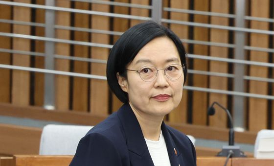 청문회 출석하는 한성숙 후보자