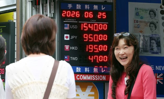 1500원대 중반 향해 달려가는 환율
