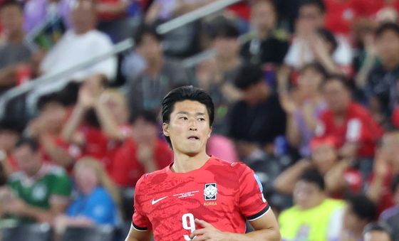 오현규와 교체된 조규성