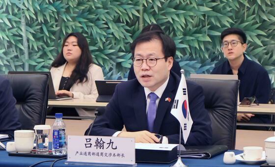 발언하는 여한구 통상교섭본부장