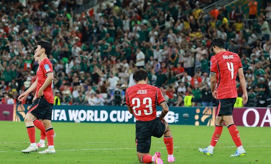 대한민국, 남아공에 0-1 충격패