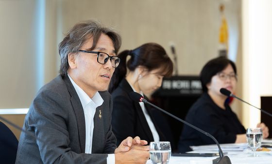 산업계와 간담회 하는 금한승 차관